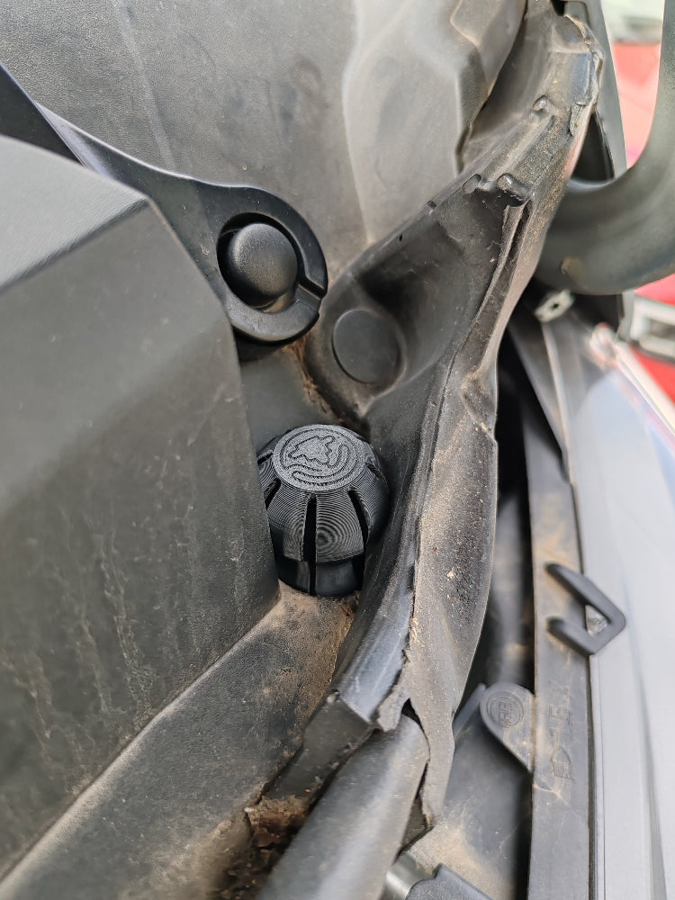 Ablaufsieb Seitlich nah