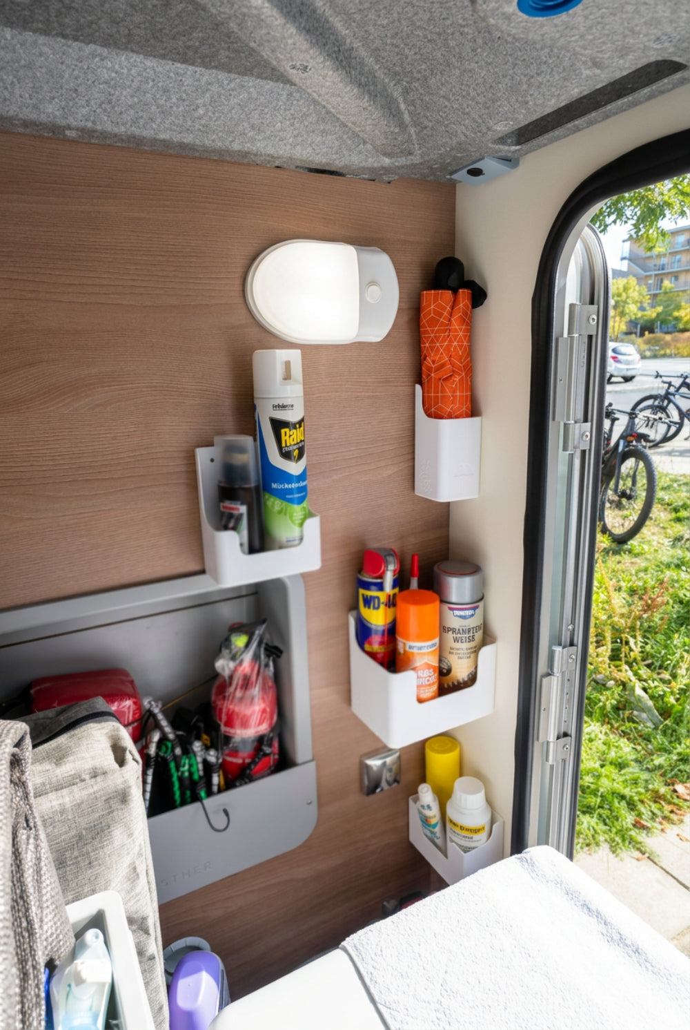 Regenschirmhalter fürs Wohnmobil oder Zuhause – kompakt & immer griffbereit