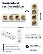 Halter für 4x Gasflaschen Euro-Füllset (Set)