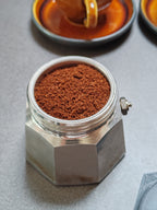 MokkaDock – Befüllhilfe für den Filtereinsatz des Bialetti-Mokkakochers