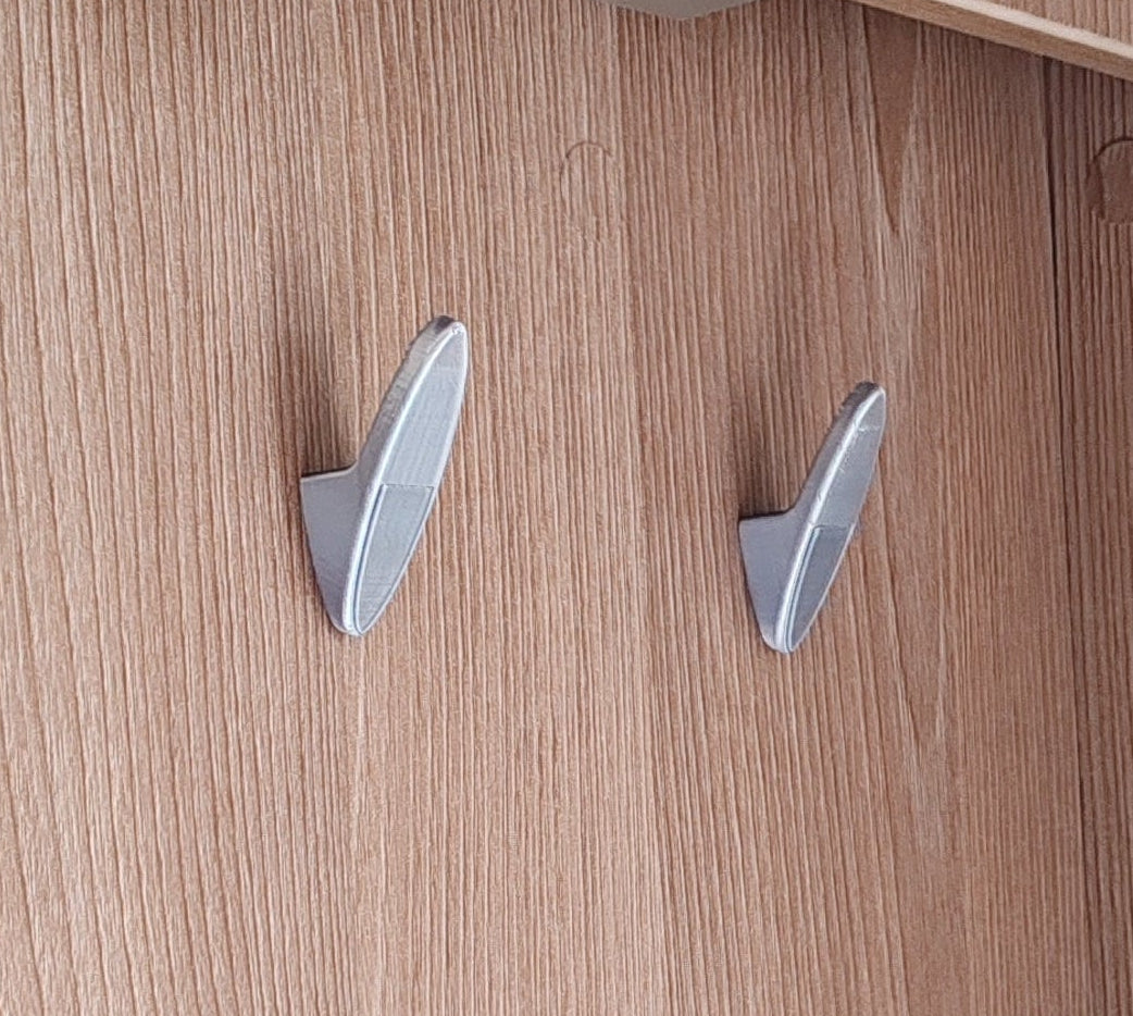 Eleganter Wandhaken für Wohnmobil, Caravan & Zuhause – 2er Set