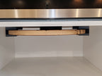 Platzsparender Pizzastein-Halter – Die clevere Unter-Schrank-Aufhängung