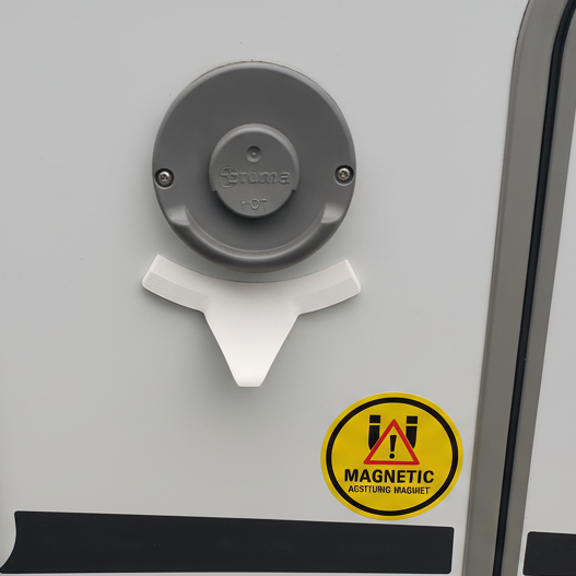 Magnetische Abtropflippe Kondenswasserablauf für Kondenswasser Wohnwagen Wohnmobil Abgas Kamin *Ohne Schrauben*Zugelassen*